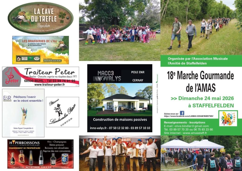 créa’event mettra l’ambiance à la 18e marche gourmande de l’amas